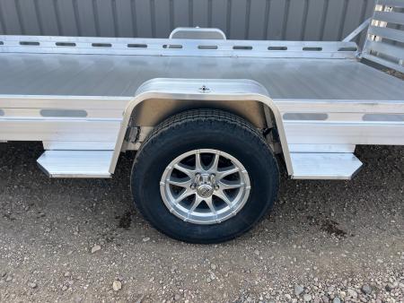 New 2027 Aluma 8014S BT 4400 Utility Trailer