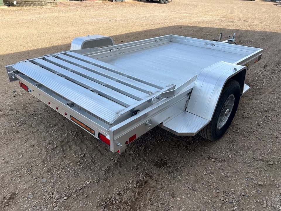 New 2027 Aluma 10' 6810H Aluminum Utility Trailer