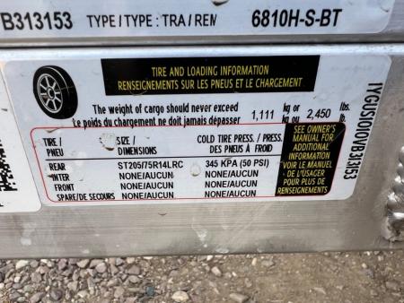 New 2027 Aluma 10' 6810H Aluminum Utility Trailer