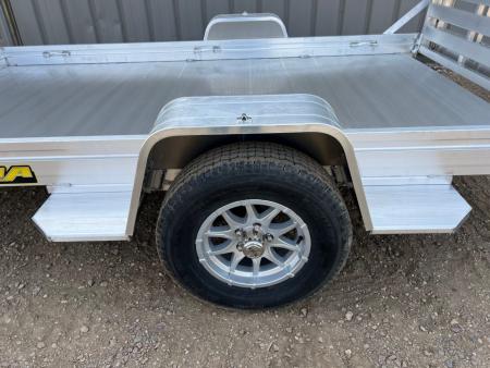 New 2027 Aluma 10' 6810H Aluminum Utility Trailer
