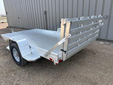 New 2027 Aluma 10' 6810H Aluminum Utility Trailer