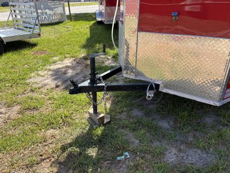 Used 2025 All World Trailers 6 X 12 Single Axle Food Truck with Propane Tank Holder on Back