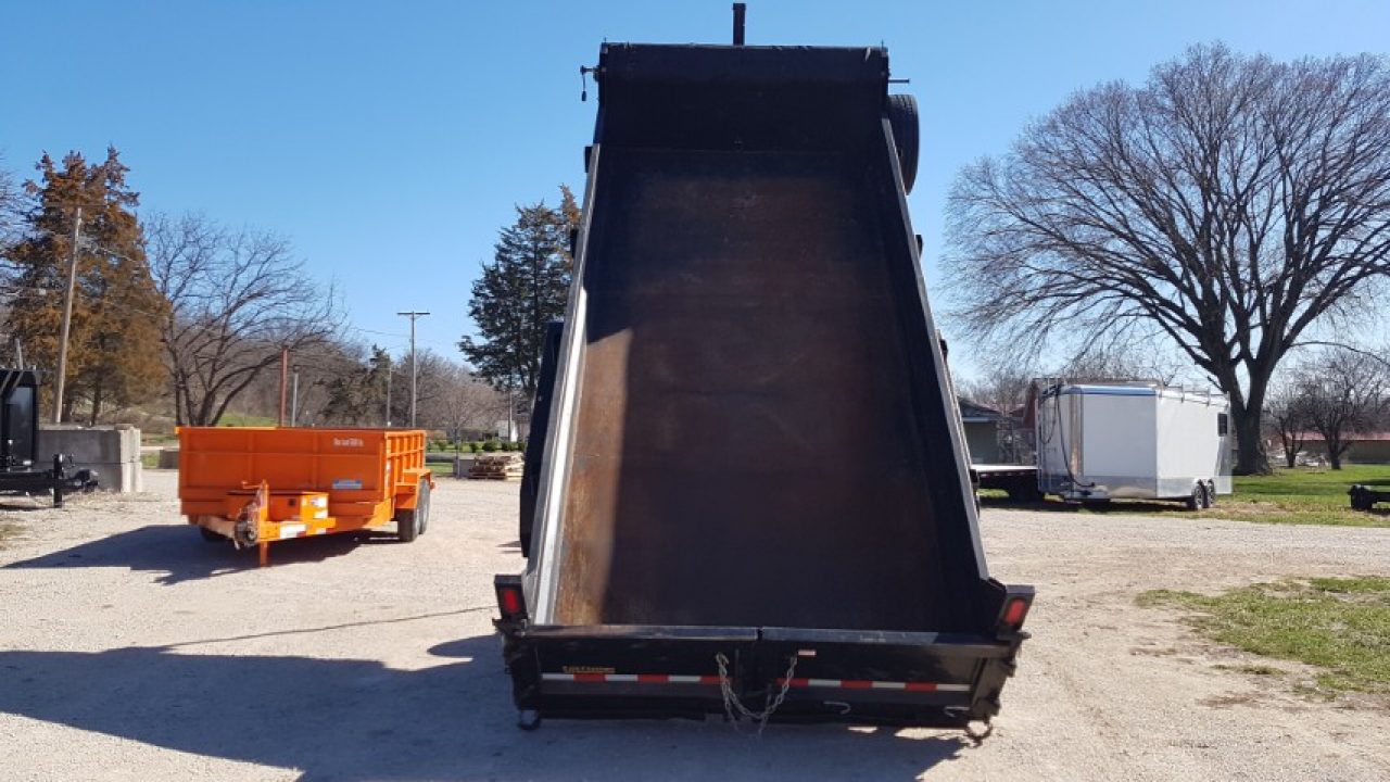 Used 2021 SURE-TRAC 82x16 16K Telescopic Dump Trailer
