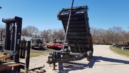 Used 2021 SURE-TRAC 82x16 16K Telescopic Dump Trailer