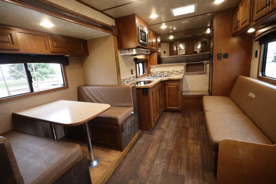 Used 2016 Bison Trailers 4 Horse LQ Trailer