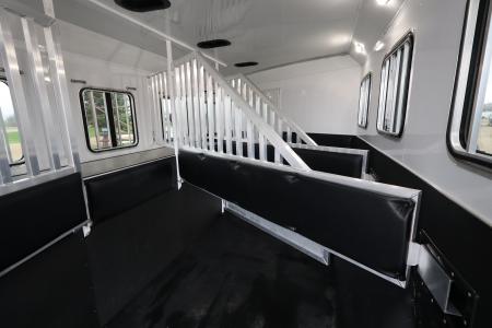 Used 2016 Bison Trailers 4 Horse LQ Trailer