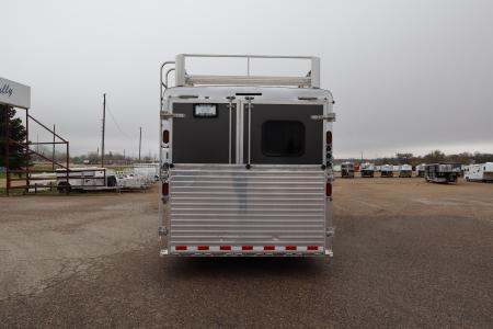 Used 2016 Bison Trailers 4 Horse LQ Trailer
