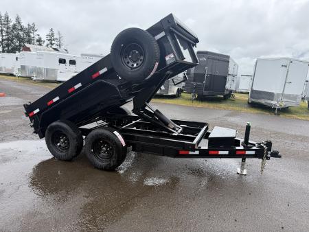New 2026 Delco Trailers D110 60  x 10' 7k Dump Trailer-6  Channel Frame & 6  I-Beam Tongue