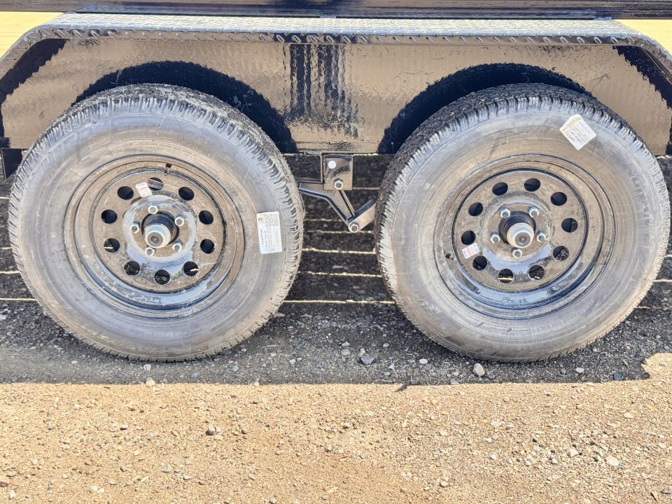 New 2026 Load Trail 7-16 Tandem Axle Ramp Gate Utility W/ ATV Ramps 7K GVWR