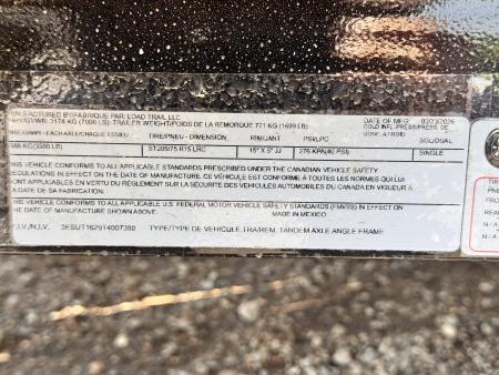 New 2026 Load Trail 7-16 Tandem Axle Ramp Gate Utility W/ ATV Ramps 7K GVWR