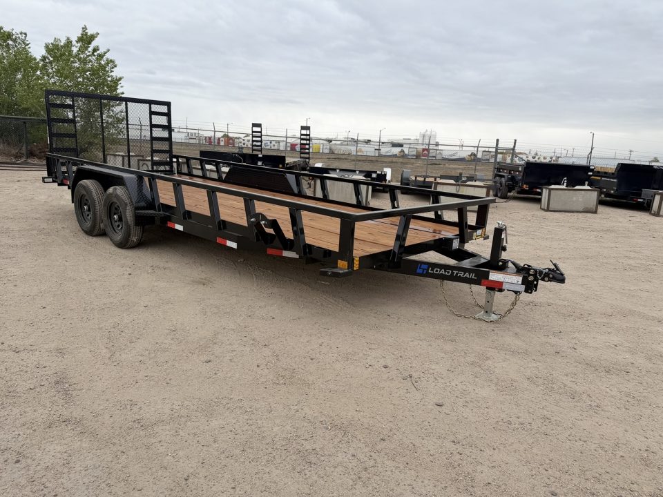 New 2026 Load Trail 7-20 Tandem Axle Ramp Gate Utility 10K GVWR