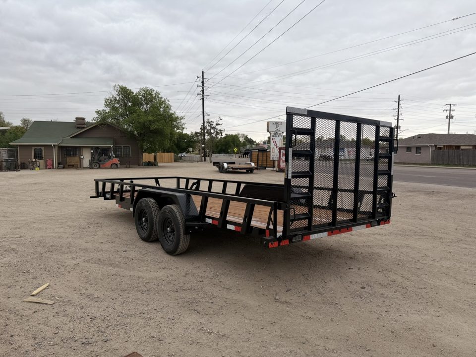 New 2026 Load Trail 7-20 Tandem Axle Ramp Gate Utility 10K GVWR