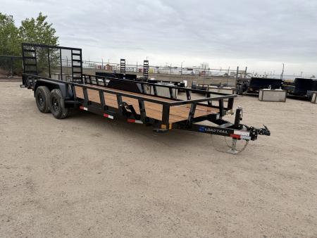 New 2026 Load Trail 7-20 Tandem Axle Ramp Gate Utility 10K GVWR