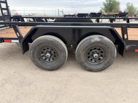 New 2026 Load Trail 7-20 Tandem Axle Ramp Gate Utility 10K GVWR