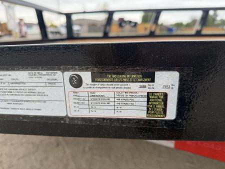 New 2026 Load Trail 7-20 Tandem Axle Ramp Gate Utility 10K GVWR