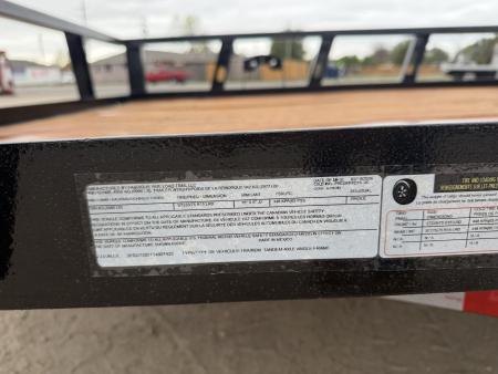 New 2026 Load Trail 7-20 Tandem Axle Ramp Gate Utility 10K GVWR