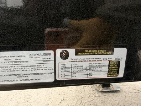 New 2026 Load Trail 7-HD22 Tilt Deck Equipment Hauler 16K GVWR