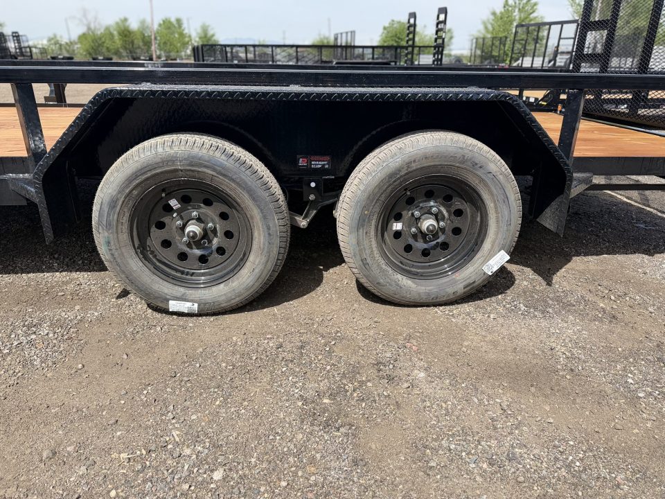 New 2026 Load Trail 7-18 Tandem Axle Ramp Gate Utility 7K GVWR