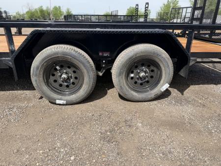 New 2026 Load Trail 7-18 Tandem Axle Ramp Gate Utility 7K GVWR