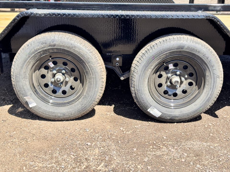 New 2026 Load Trail 7-16 Tandem Axle Ramp Gate Utility W/ ATV Ramps 7K GVWR