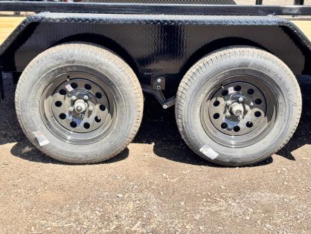 New 2026 Load Trail 7-16 Tandem Axle Ramp Gate Utility W/ ATV Ramps 7K GVWR