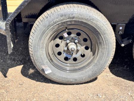 New 2026 Load Trail 7-16 Tandem Axle Ramp Gate Utility W/ ATV Ramps 7K GVWR