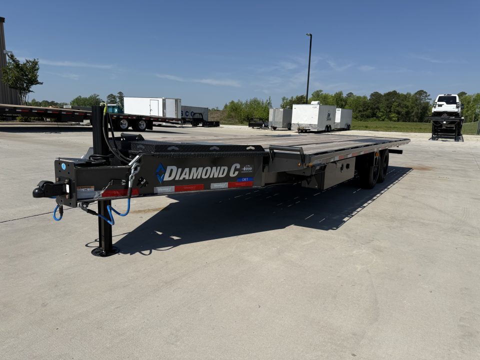 New 2026 Diamond C Trailers DET210-24 Equipment Trailer