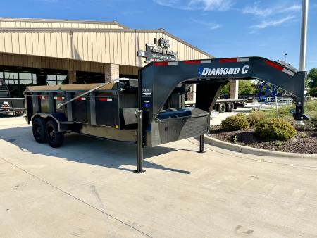 New 2026 Diamond C Trailers LPT210-GN-1632 Dump Trailer
