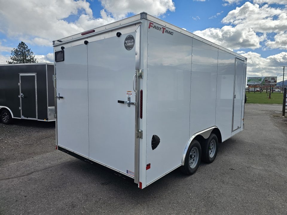 New 2026 Wells Cargo 8.5x16 Enclosed Cargo Trailer