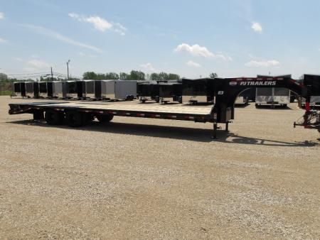 New 2026 PJ Trailers 102x32 LD322 Flatbed Trailer