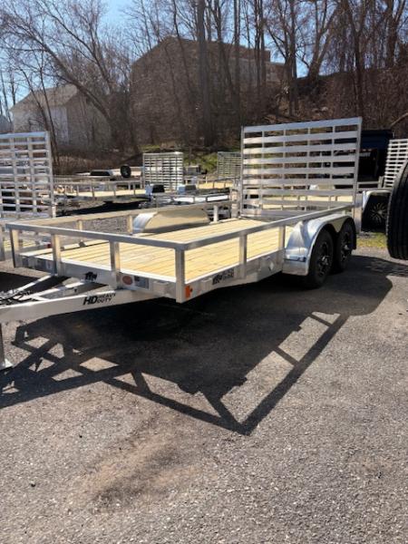 New 2026 BLACK RHINO LST 714 7' x 14' Tandem Axle Aluminum Utility Trailer - 7K GVW