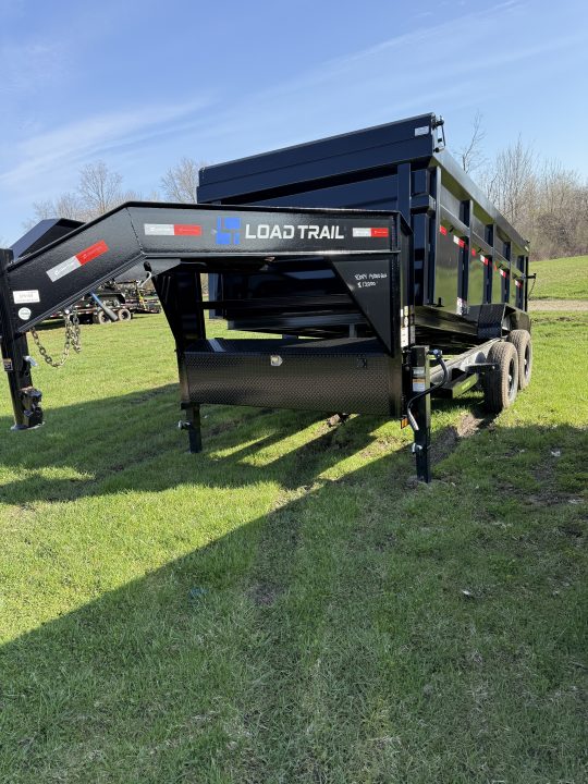 New 2026 Load Trail 83X14 GOOSENECK DUMP 4'SIDES 14K Dump Trailer