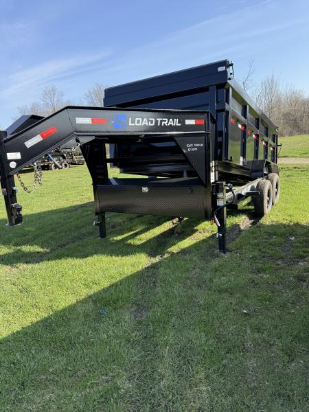 New 2026 Load Trail 83X14 GOOSENECK DUMP 4'SIDES 14K Dump Trailer