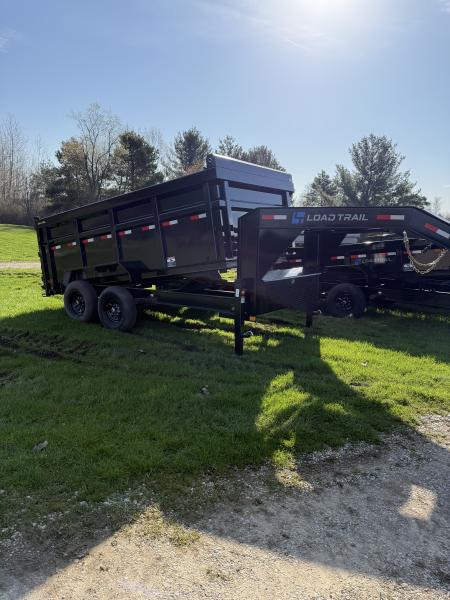 New 2026 Load Trail 83X14 GOOSENECK DUMP 4'SIDES 14K Dump Trailer