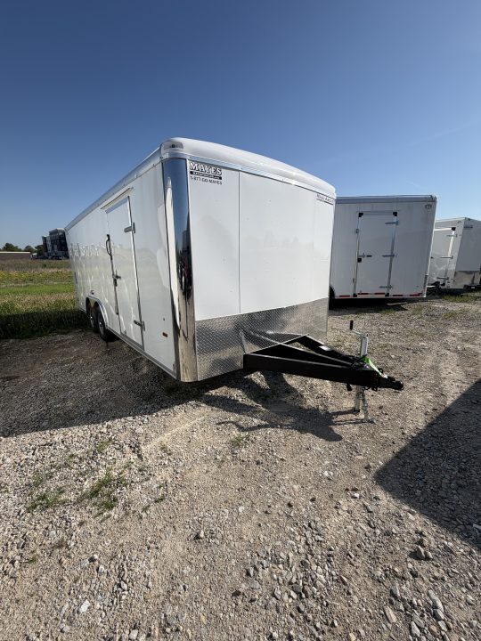 New 2026 Haul About Trailers LPD8520TA3 Cargo / Enclosed Trailer 102X20 TA RAMP DOOR (GVW:9990) WHITE