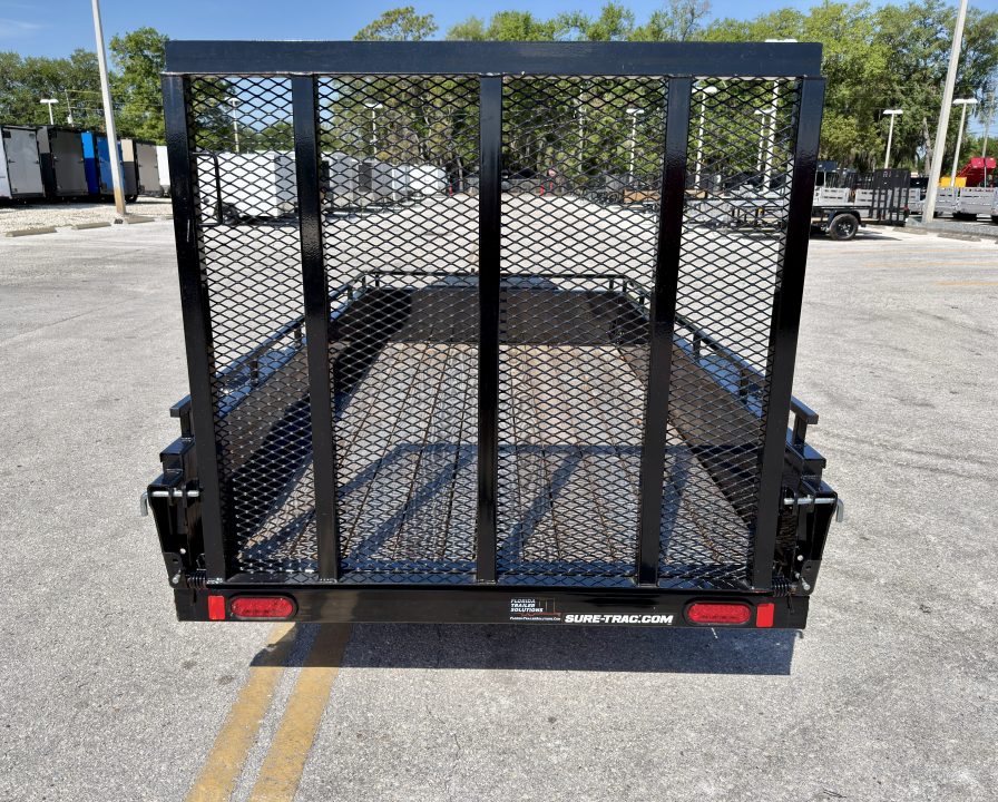 Used 2025 Sure-Trac 5x10 Steel High Side 3K Utility Trailer