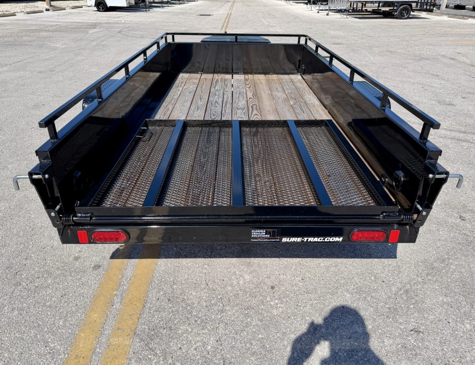 Used 2025 Sure-Trac 5x10 Steel High Side 3K Utility Trailer