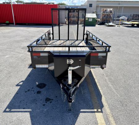 Used 2025 Sure-Trac 5x10 Steel High Side 3K Utility Trailer
