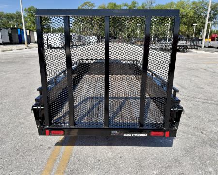 Used 2025 Sure-Trac 5x10 Steel High Side 3K Utility Trailer