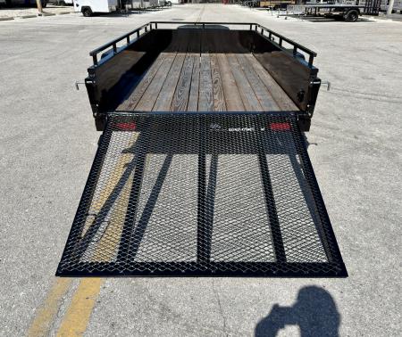 Used 2025 Sure-Trac 5x10 Steel High Side 3K Utility Trailer
