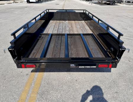 Used 2025 Sure-Trac 5x10 Steel High Side 3K Utility Trailer