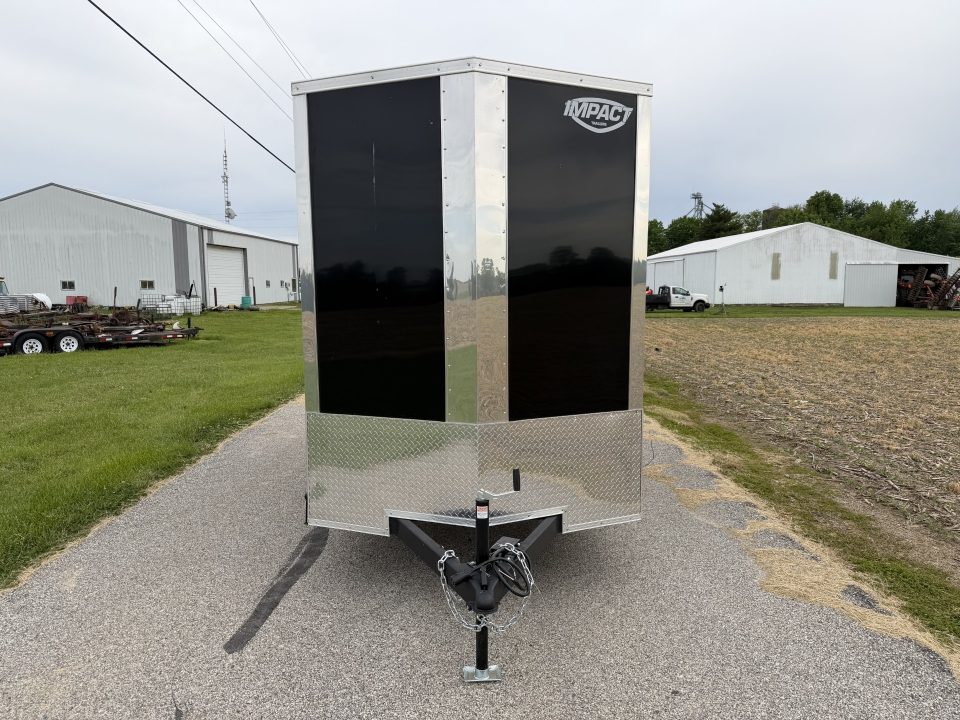 New 2026 Impact Trailers 6'x12' 7K Quake Cargo / Enclosed Trailer