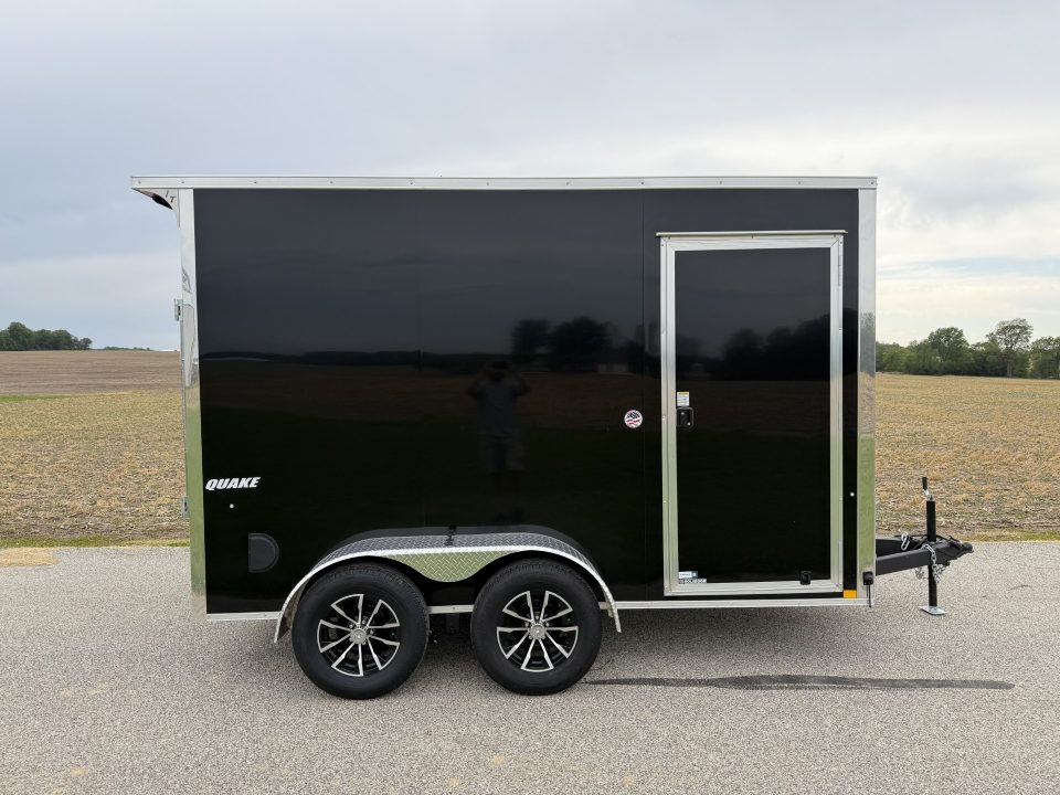 New 2026 Impact Trailers 6'x12' 7K Quake Cargo / Enclosed Trailer