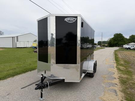 New 2026 Impact Trailers 6'x12' 7K Quake Cargo / Enclosed Trailer