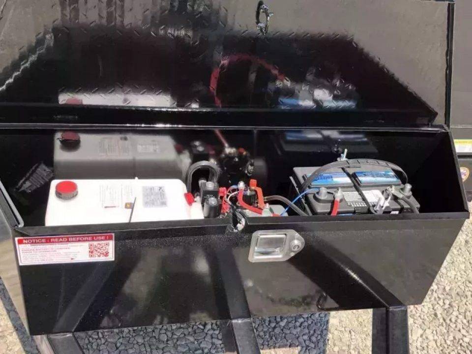 New 2026 Sure-Trac 72INx10 7K Single Ram Dump Trailer