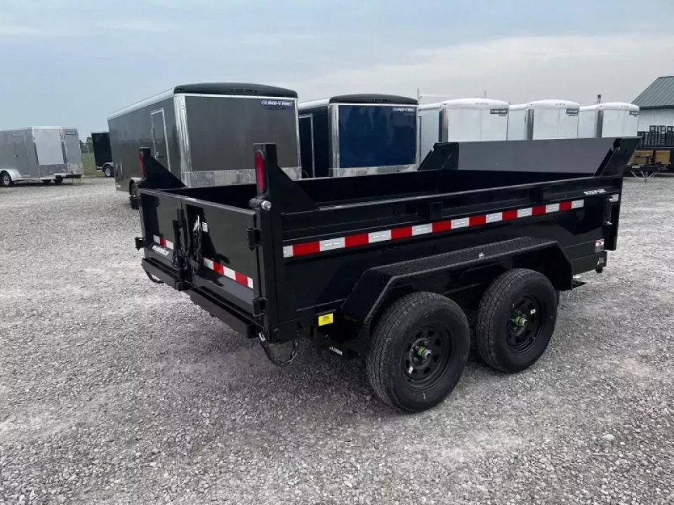 New 2026 Sure-Trac 72INx10 7K Single Ram Dump Trailer
