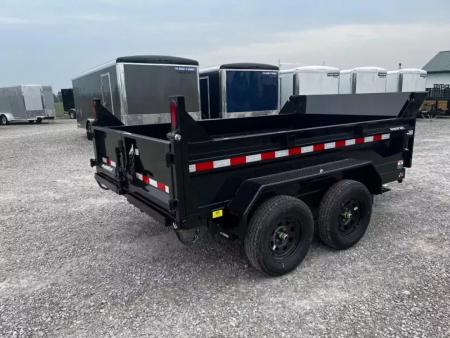 New 2026 Sure-Trac 72INx10 7K Single Ram Dump Trailer