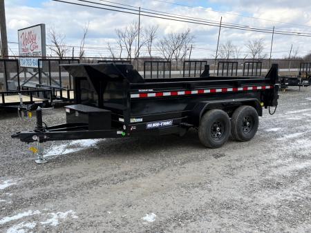 New 2026 Sure-Trac 72 x12 10K Single Ram Dump Trailer