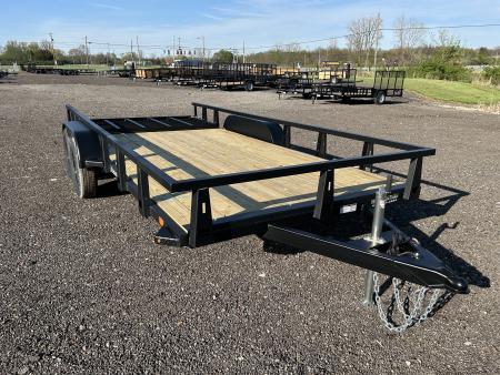 New 2026 HTC 82  x 16' UT Utility Trailer