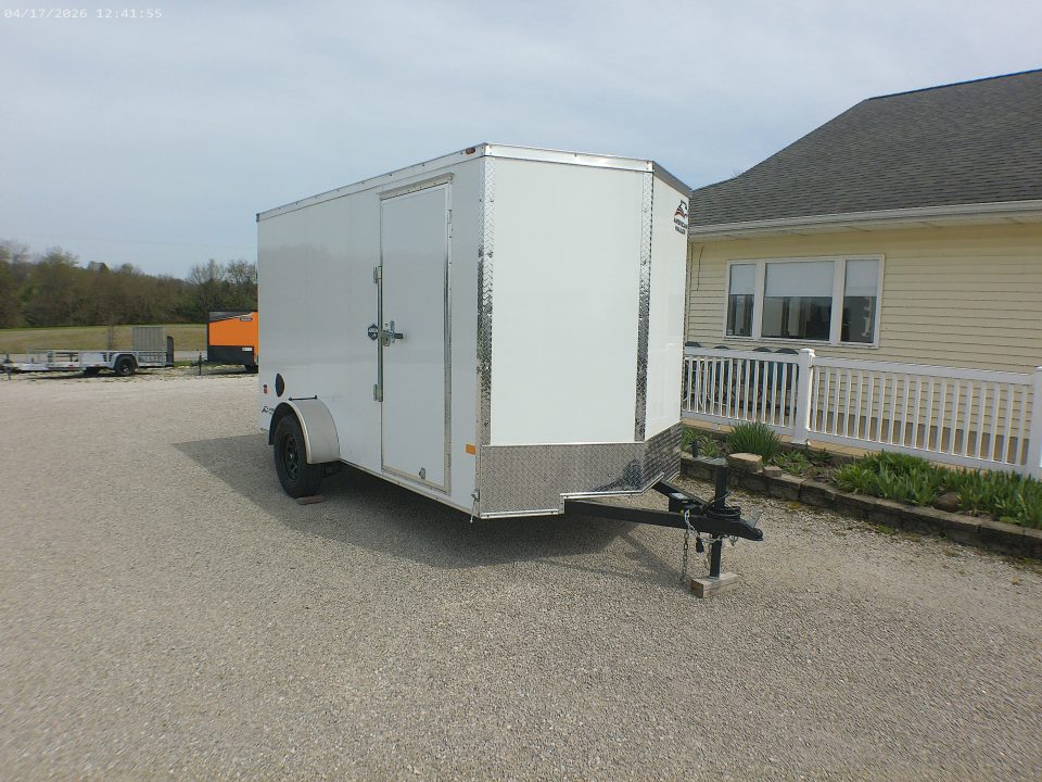 New 2026 American Hauler Arrow 6x12 with Brakes Cargo / Enclosed Trailer